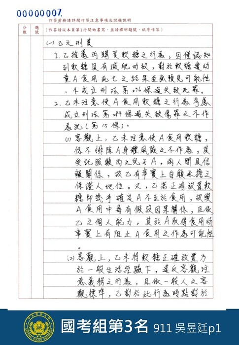 國考組第3名911吳昱廷p1