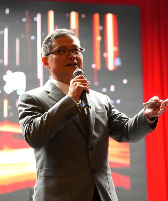 學務長開幕致詞。