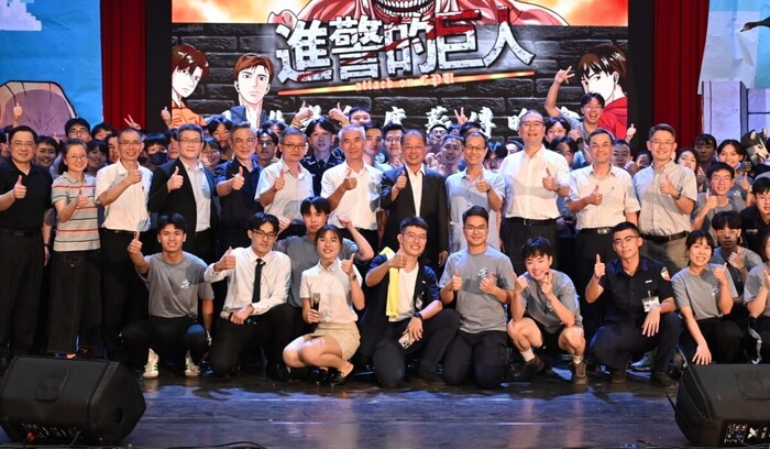 114年度薪傳晚會師生大合照。